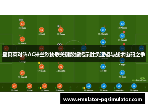 登贝莱对阵AC米兰欧协联关键数据揭示胜负逻辑与战术密码之争